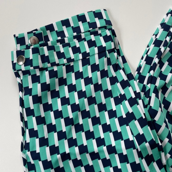 ✨DIANE VON FURSTENBERG✨ NWT Madison Square Shift Mint Trouser Sz US 6 (SM) - Picture 4 of 5